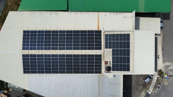 Astern commercial solar installation in Malaysia