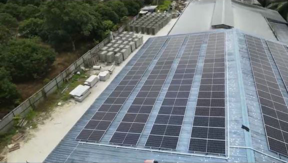 Astern commercial solar installation in Malaysia