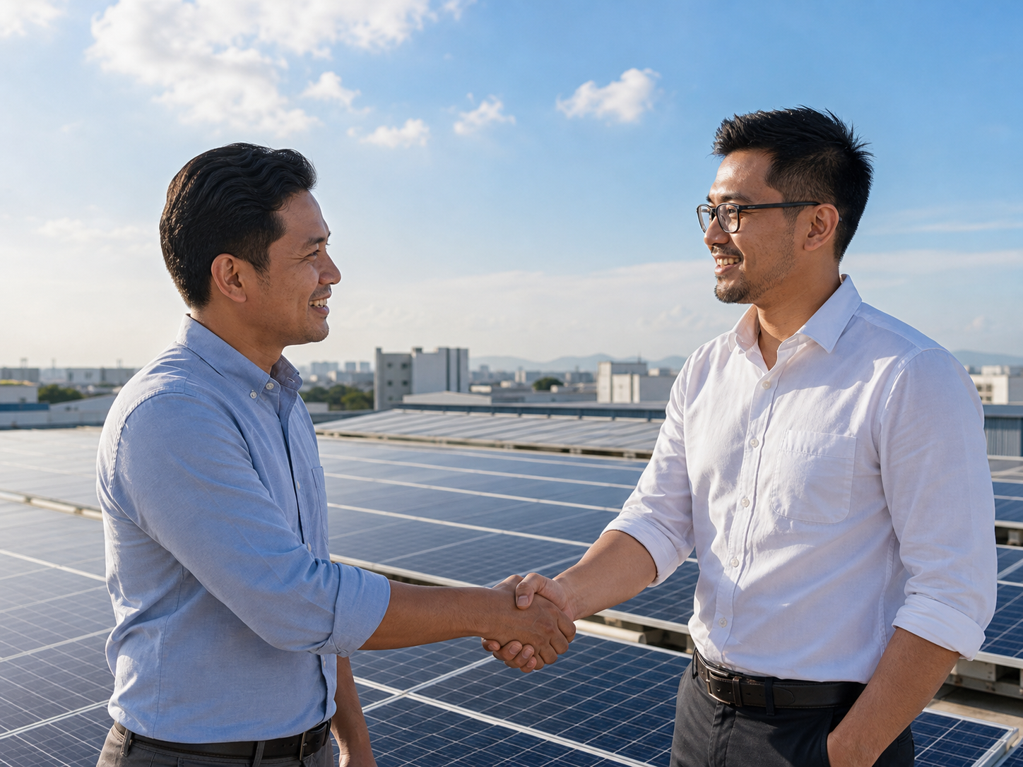 Solar business partnership in Malaysia